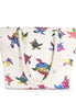 Printed Canvas Handbag