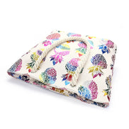 Printed Canvas Handbag