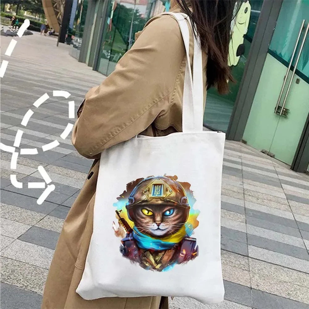 Printed Canvas Bag