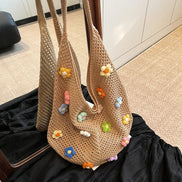 Knitted Hollow Tote Handbag