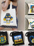 Printed Canvas Bag