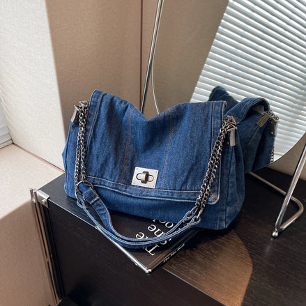 Elegant Denim Tote Bag