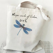 Words of Wisdom Canvas Tote Bag