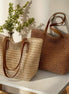 Woven Zipper Handbag
