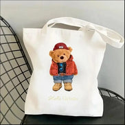 Cute Bear Art Shoulder Bag