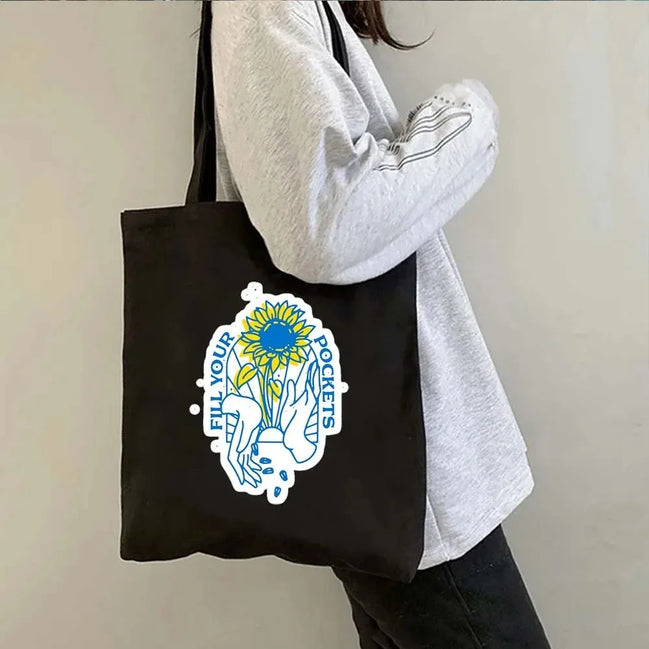 Printed Canvas Bag