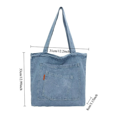 Comfortable Denim Hand Bag