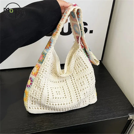 Hollow Out Beach Bag