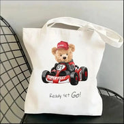 Cute Bear Art Shoulder Bag