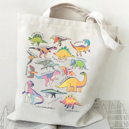 Fruits Design Canvas Tote Bag