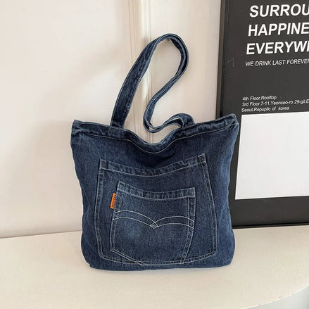 Comfortable Denim Hand Bag