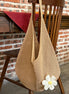 Trendy Hollow Out Weave Straw Bag