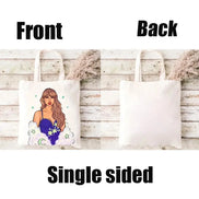 Shopper Shoulder Canvas Tote Bag
