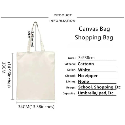 Elegant Canvas Tote Bag