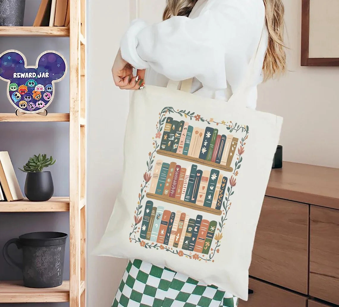 Book Lover Canvas Bag