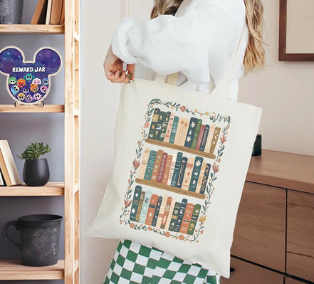 Book Lover Canvas Bag