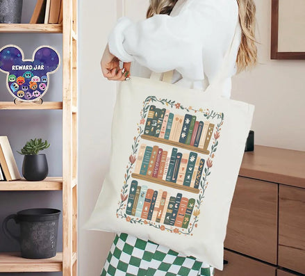 Book Lover Canvas Bag