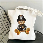 Cute Bear Art Shoulder Bag