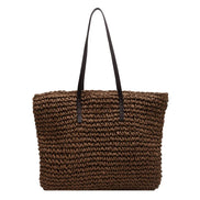 Straw Woven Tote Bag