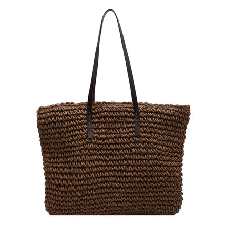 Straw Woven Tote Bag