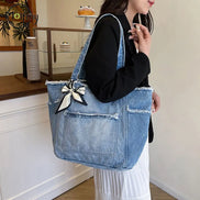 Denim Multifunctional Shoulder Bag