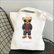 Cute Bear Art Shoulder Bag
