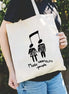 Music Theme Canvas Tote Bag