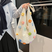 Knitted Hollow Tote Handbag