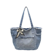 Denim Multifunctional Shoulder Bag
