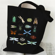 Fruits Design Canvas Tote Bag