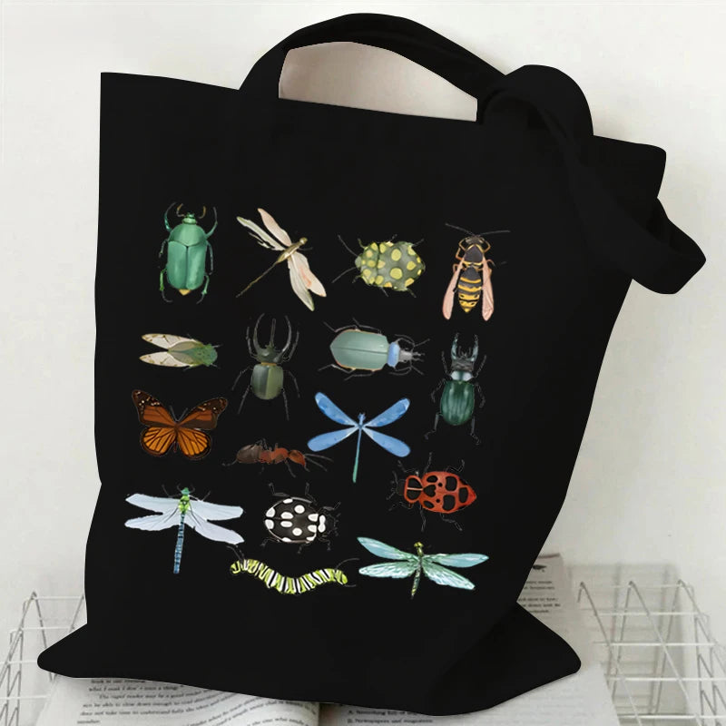 Fruits Design Canvas Tote Bag
