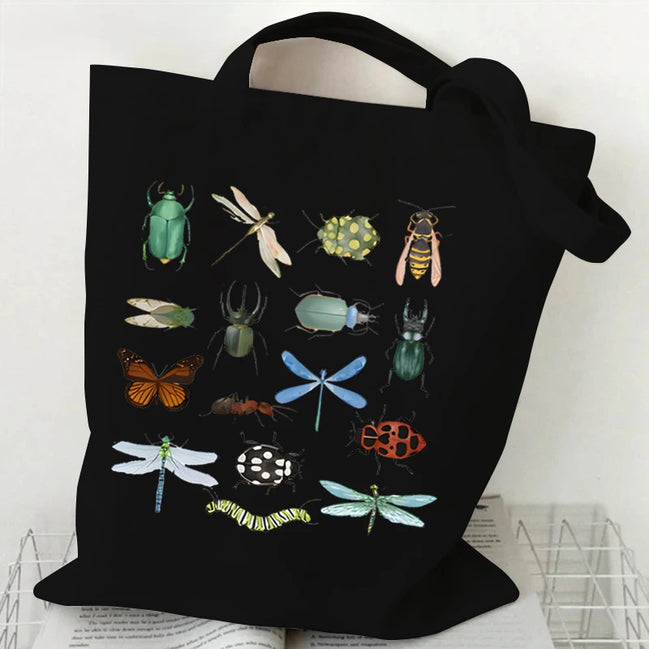Fruits Design Canvas Tote Bag