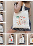 Shopper Shoulder Canvas Tote Bag