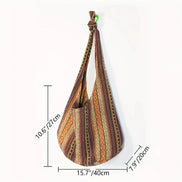 Bohemian Canvas Shoulder Crossbody Bag