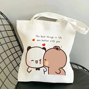Anime Canvas Tote Bag