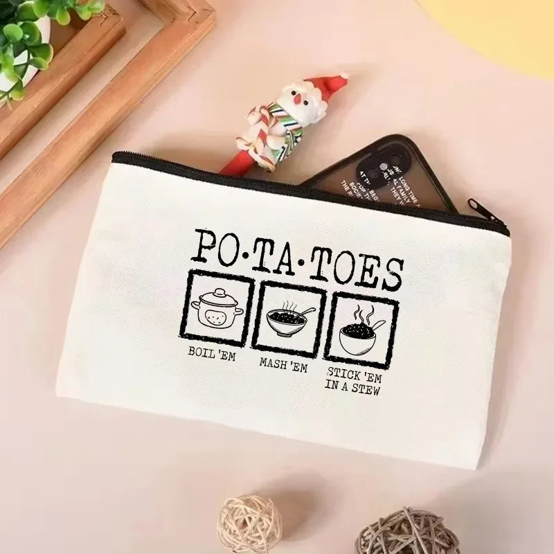 Potatoes Mash Canvas Tote Bag