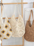 Bohemian Straw Tote Bag