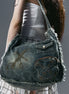 Star design Denim Shoulder Bag