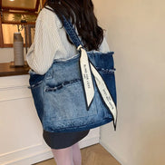 Denim Multifunctional Shoulder Bag
