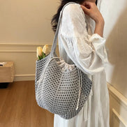 Hollow-out Shoulder Bag