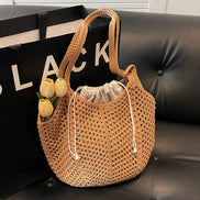 Hollow-out Shoulder Bag