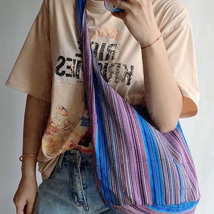 Bohemian Canvas Shoulder Crossbody Bag