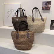 Rattan Woven Shoulder Bag
