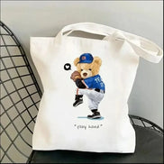 Cute Bear Art Shoulder Bag