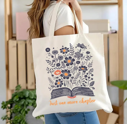 Book Lover Canvas Bag
