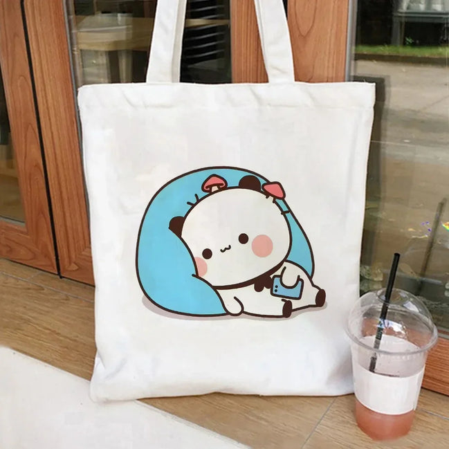 Anime Canvas Tote Bag