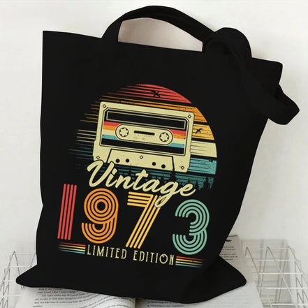 Vintage Canvas Tote Bag