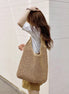 Large Straw Women Shoulder Bag