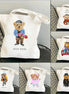 Cute Bear Art Shoulder Bag