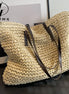 Straw Woven Tote Bag